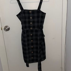 Abercrombie mini plaid dress